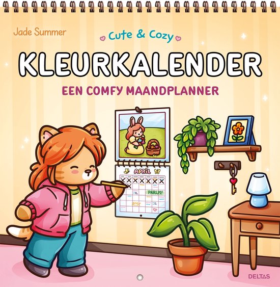 Cute & Cozy Kleurkalender - Jade Summer
