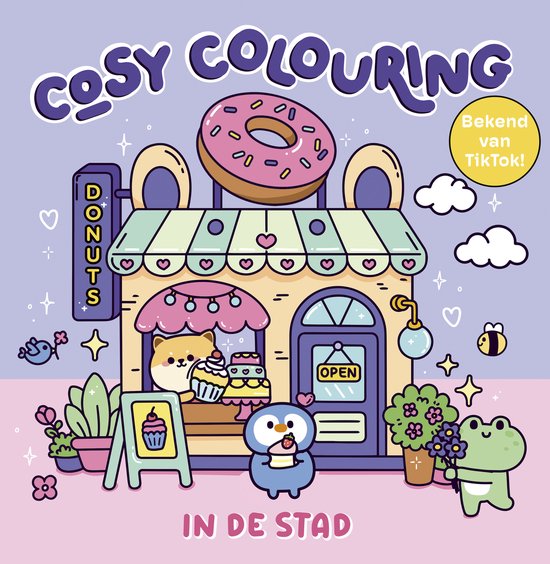 Cosy Colouring - In De Stad