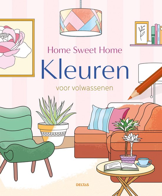 Home Sweet Home Kleuren Voor Volwassenen 