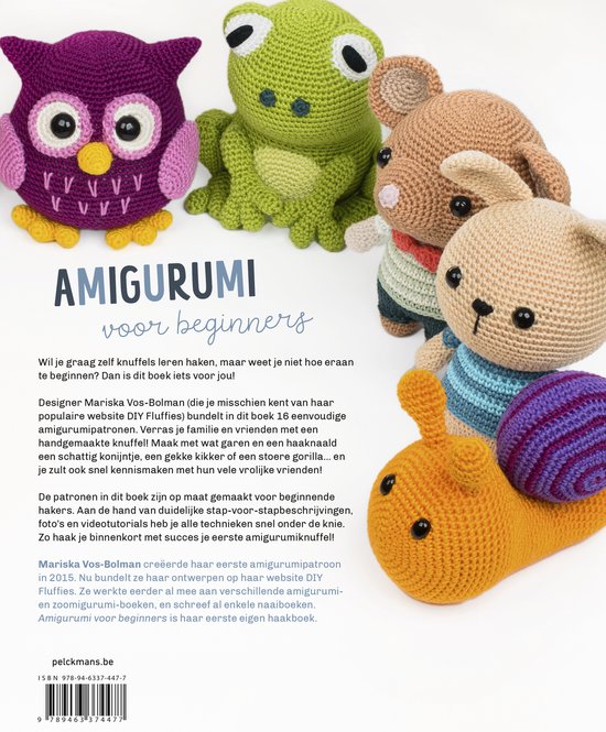Amigirumi Voor Beginners - Mariska Vos-Bolman - Afbeelding 1