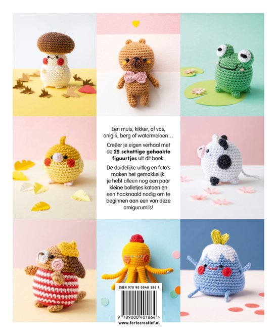 Amigurumi Bolletjesdieren Haken - Annick Ly - Afbeelding 1