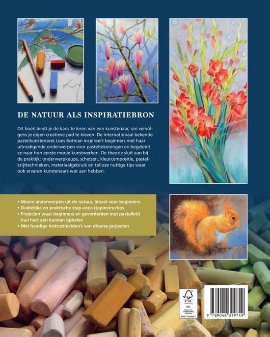 Natuur met pastelkrijt - Loes Botman - Afbeelding 1