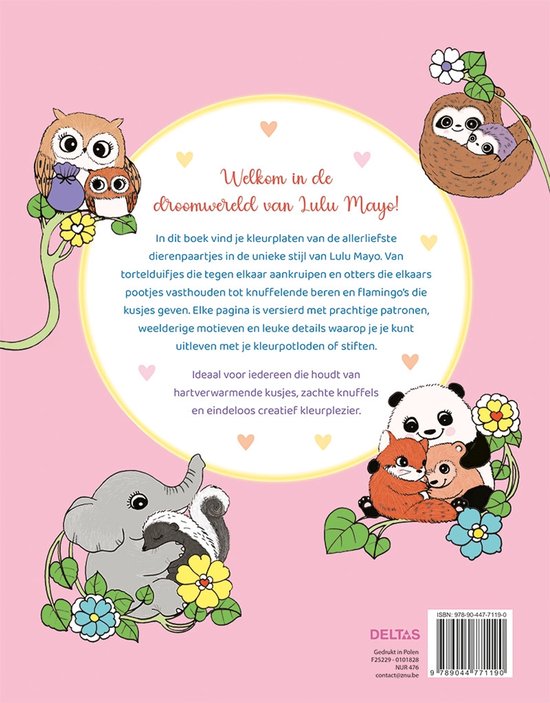 Cozy Kisses Kleurboek - Lulu Mayo  - Afbeelding 1