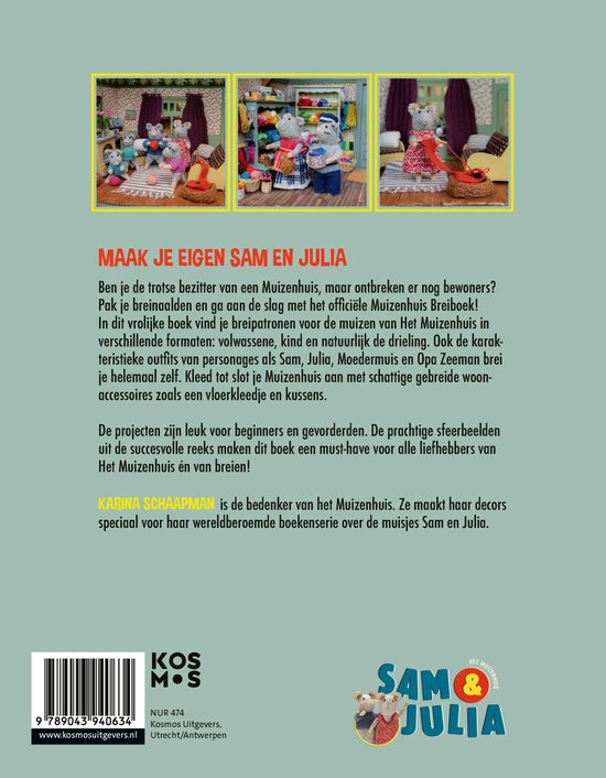 Het Muizenhuis Breiboek - Sam & Julia - Afbeelding 1