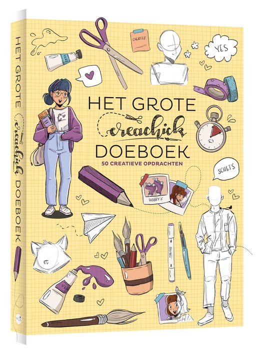 Het Grote CreaChick Doeboek - 50 Creatieve Opdrachten