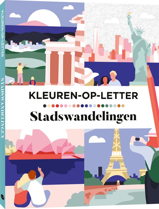 Kleuren Op Letters - Stadswandeling