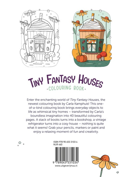 Tiny Fantasy Houses Kleurboek - Carla Kamphuis - Afbeelding 2