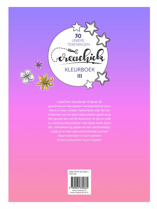 CreaChick Kleurboek 3  - Afbeelding 1