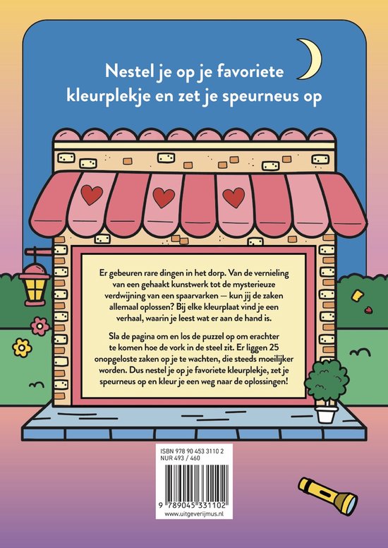 Cute & Cosy Misdaad Puzzelboek - Gareth Moore & Laura Jayne Ayres - Afbeelding 1