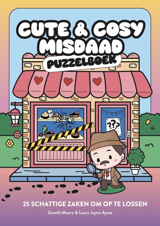 Cute & Cosy Misdaad Puzzelboek - Gareth Moore & Laura Jayne Ayres