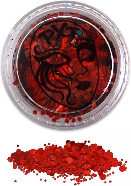 PXP Glitter "Fire red" 5gr