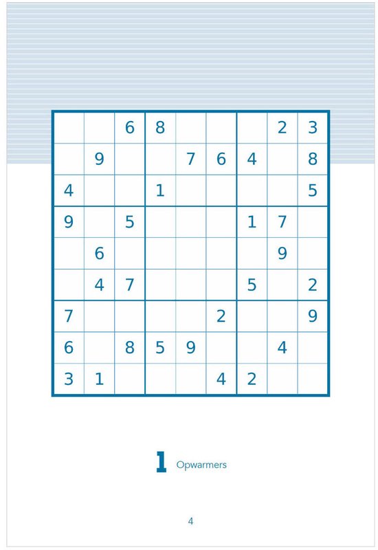 Sudoku's Voor Onderweg - Brain Boosters - Afbeelding 1