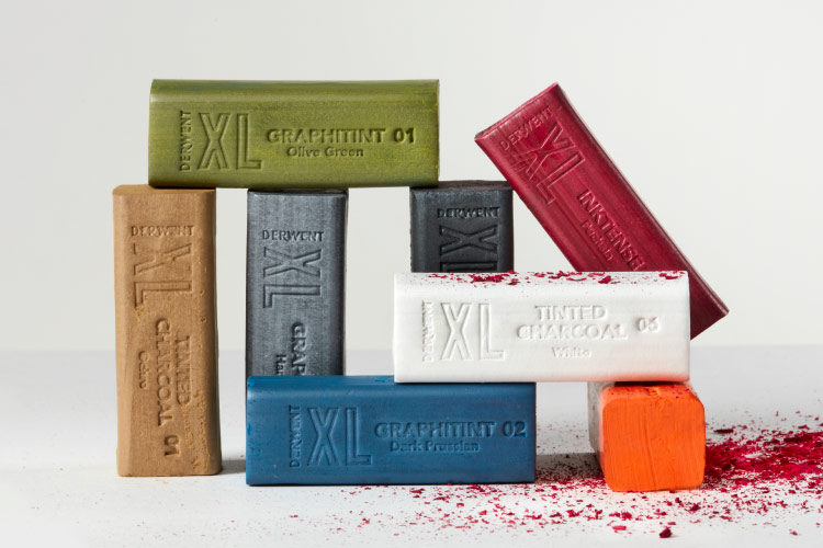 Derwent Graphitint Grafiet XL Blocks - Keuze uit meerdere kleuren