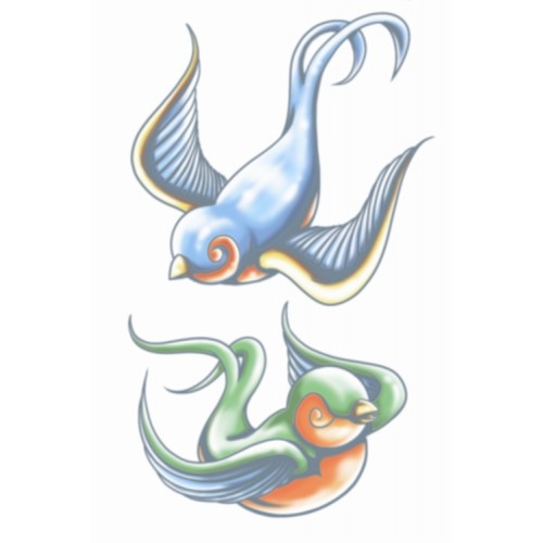VINTAGE TATTOOS - Swallows