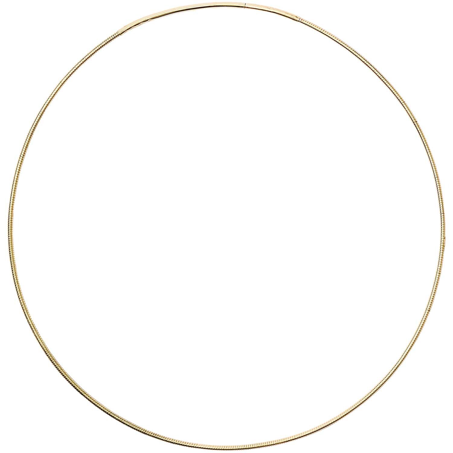 Ketting met sluiting goud 14,5cm