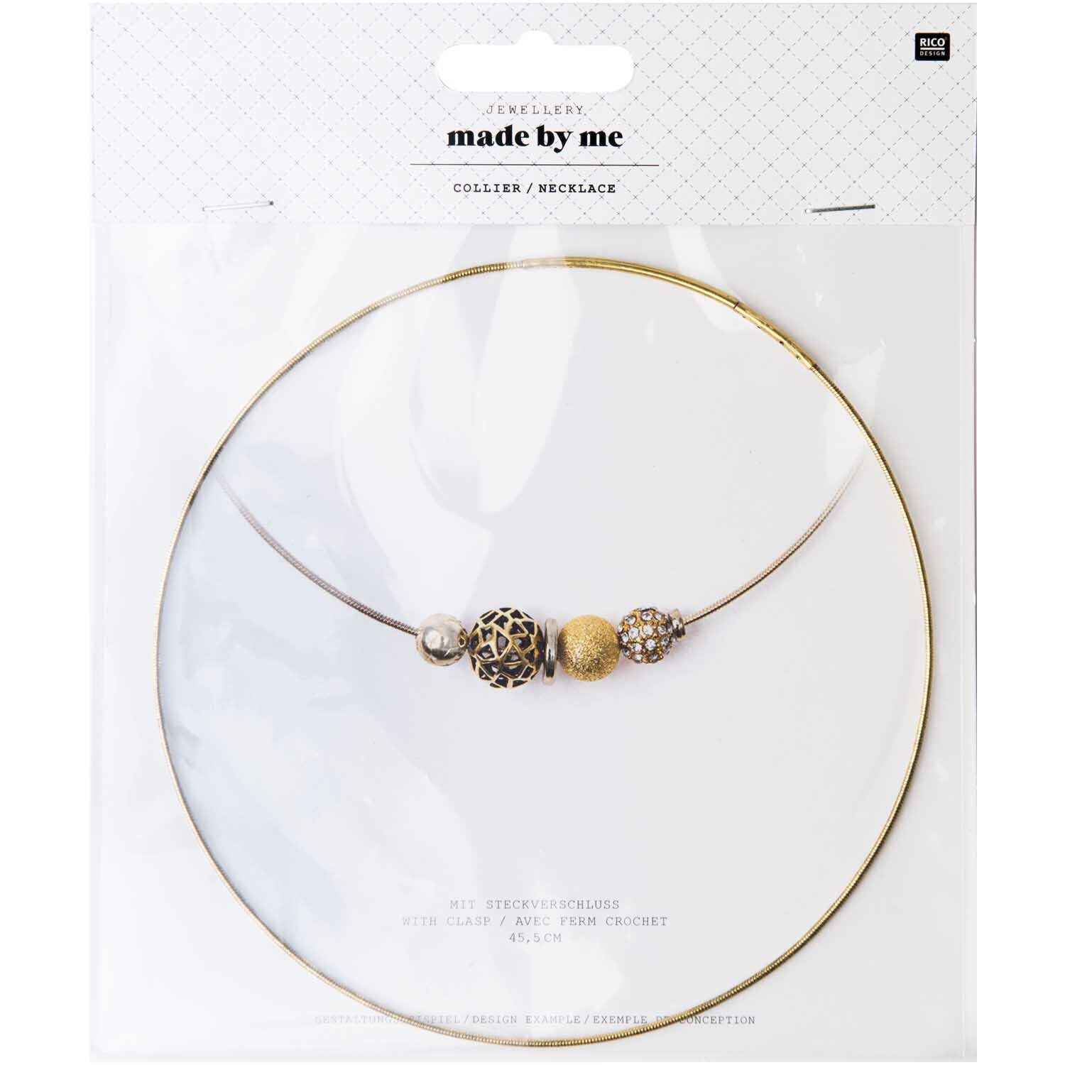 Ketting met sluiting goud 14,5cm - Afbeelding 2
