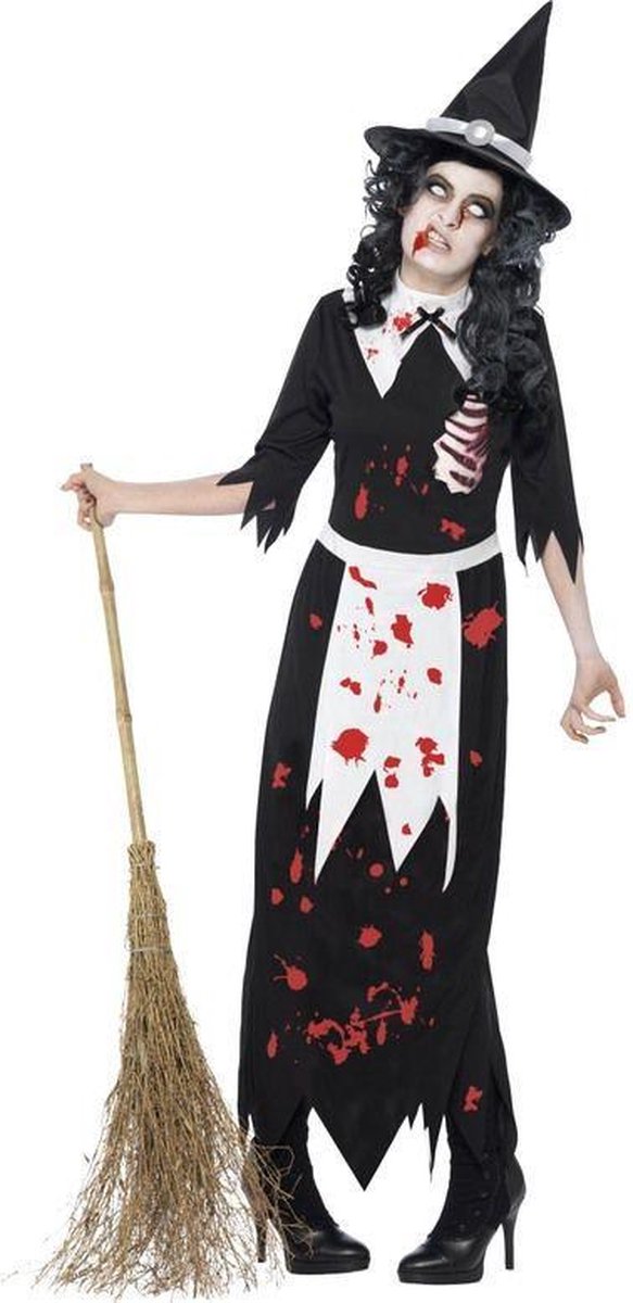 Zombie Salem Heks Kostuum