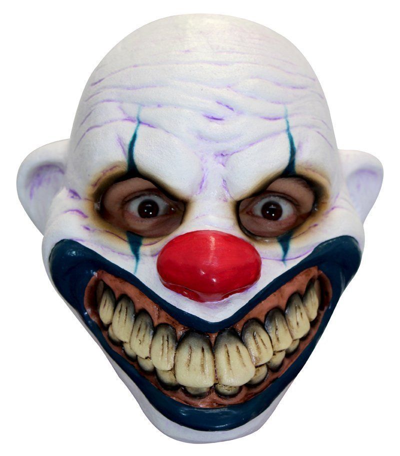 Hoofdmasker - Halloween Grote Mond Clown