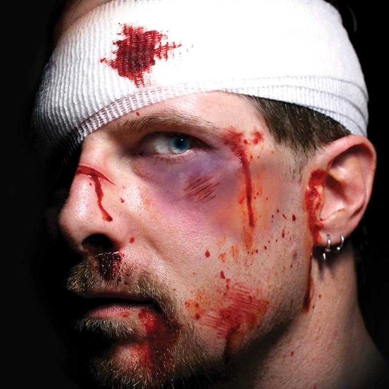 Plak Tattoo - Trauma Ziekenhuis Schaafwonden