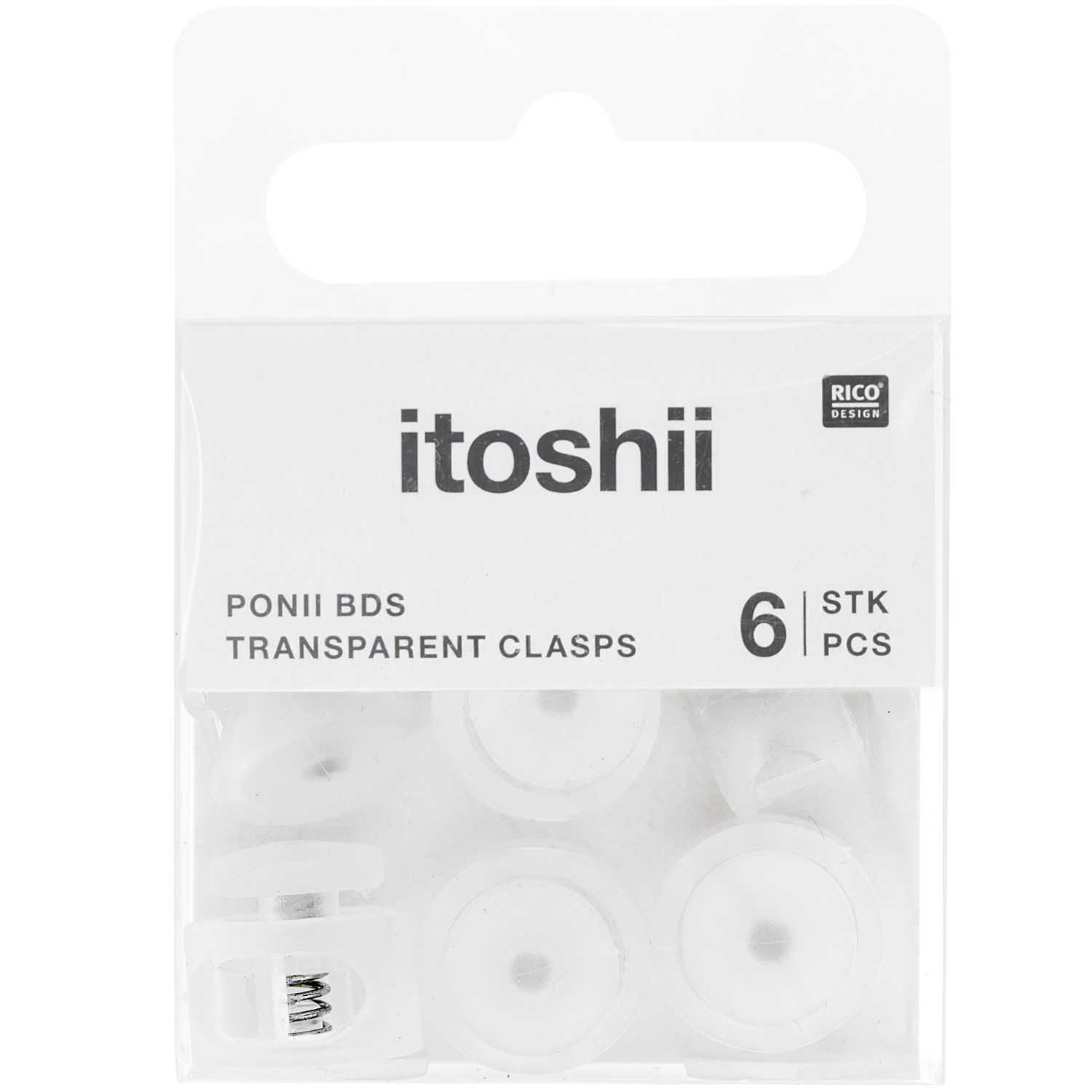 DRUKSLUITING VOOR LINT EN VETER, TRANSPARENT - Afbeelding 2