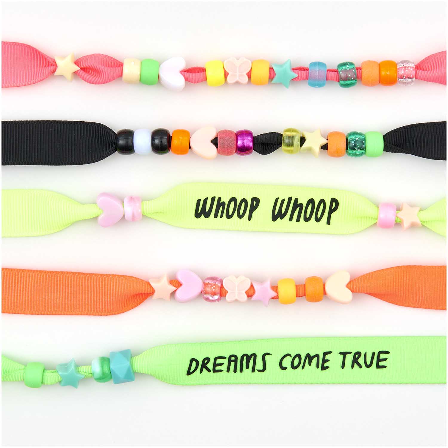 Armband Linten Neon - Afbeelding 3