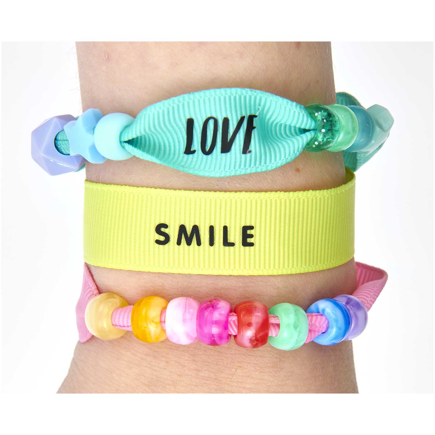Regenboog Armband Linten Set - Afbeelding 1