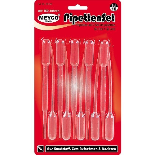 Meyco Pipettenset 5x1ml en 5x3ml
