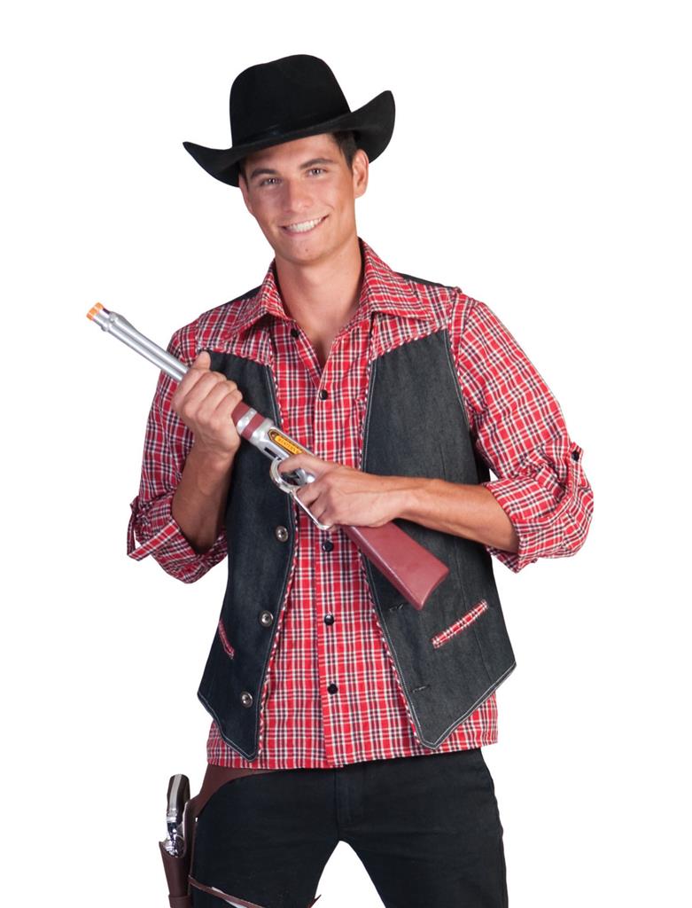 Denim Cowboy Ranger Vest mt. 48-50
