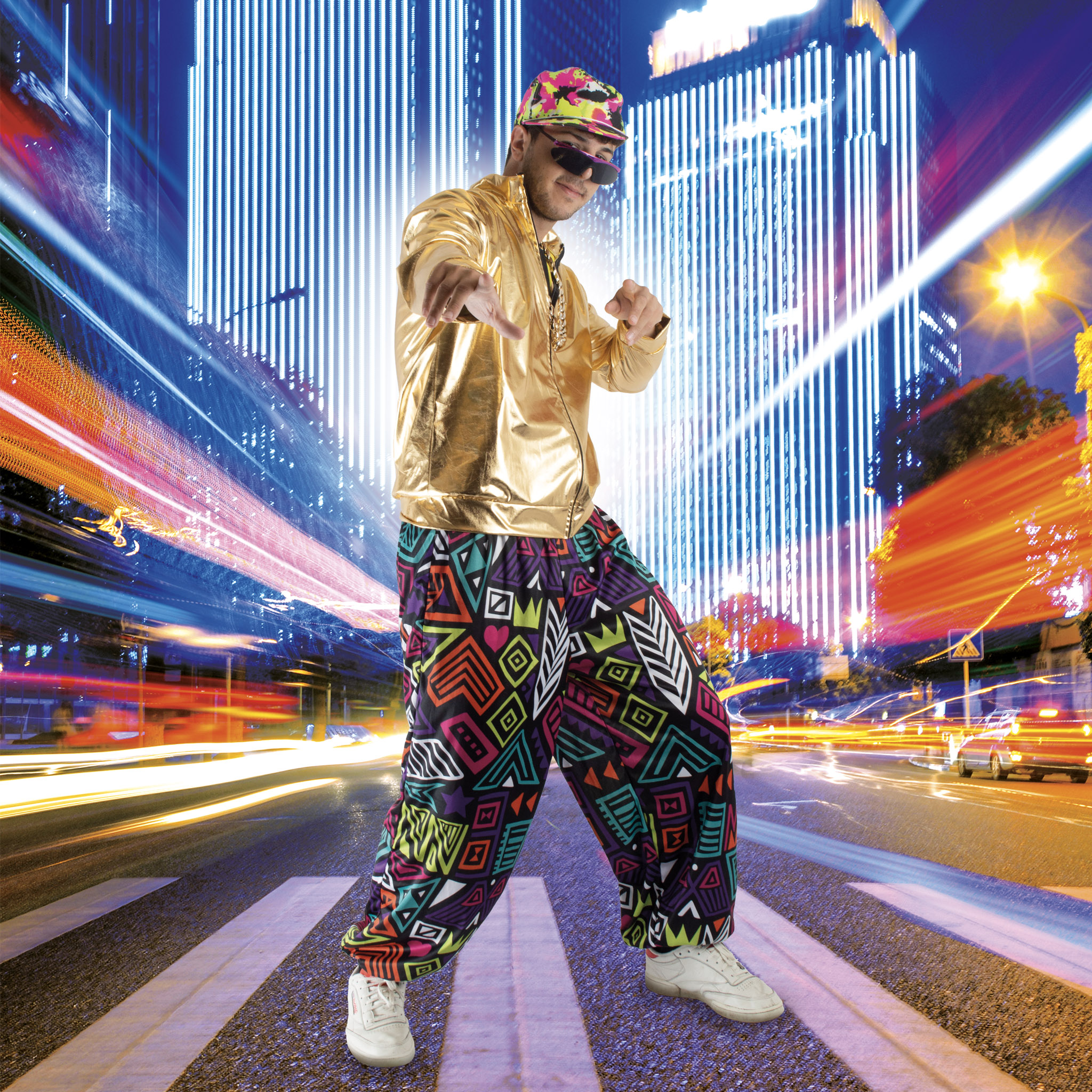 Graphic 80's Broek - Afbeelding 2