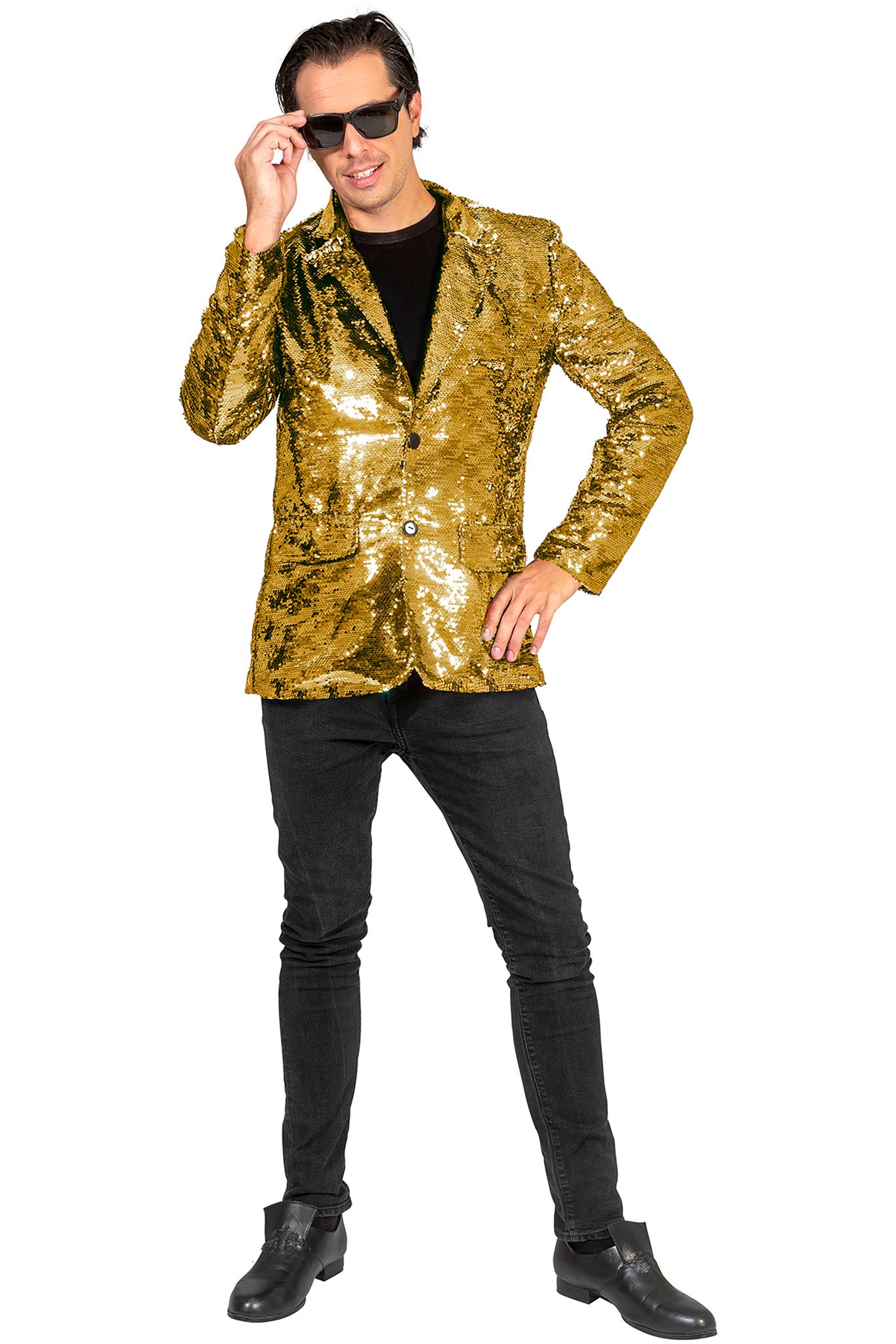 Glitter Colbert Jasje Goud