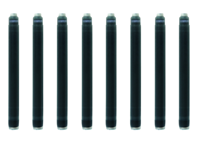 Inktpatroon Waterman nr23 lang zwart - Afbeelding 2