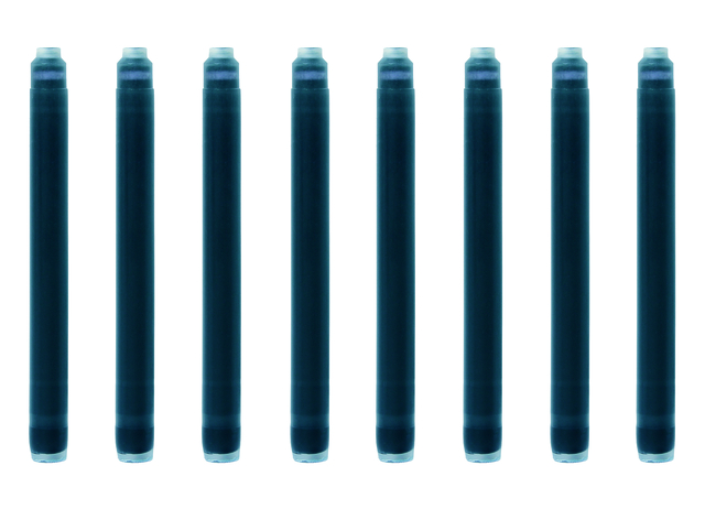 Inktpatroon Waterman nr23 lang blauw - Afbeelding 2