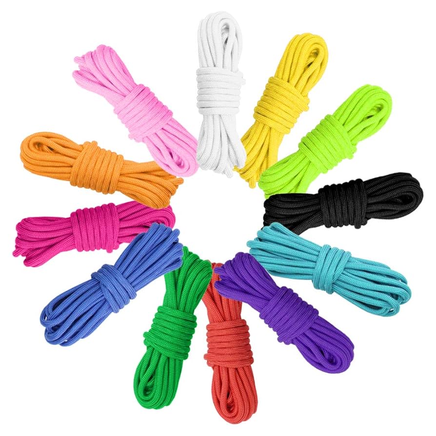 Paracord 2x4mm, 5m - Keuze uit diverse kleuren