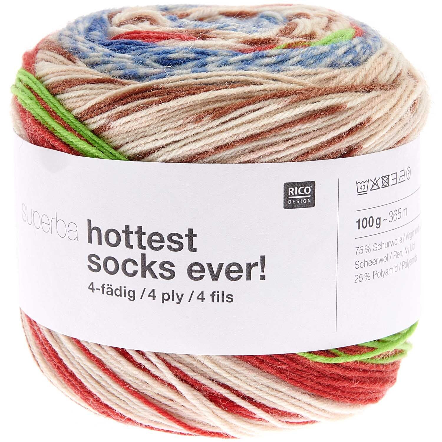 Superba Sokkenwol "Hottest Socks Ever!" - Keuze uit diverse kleuren