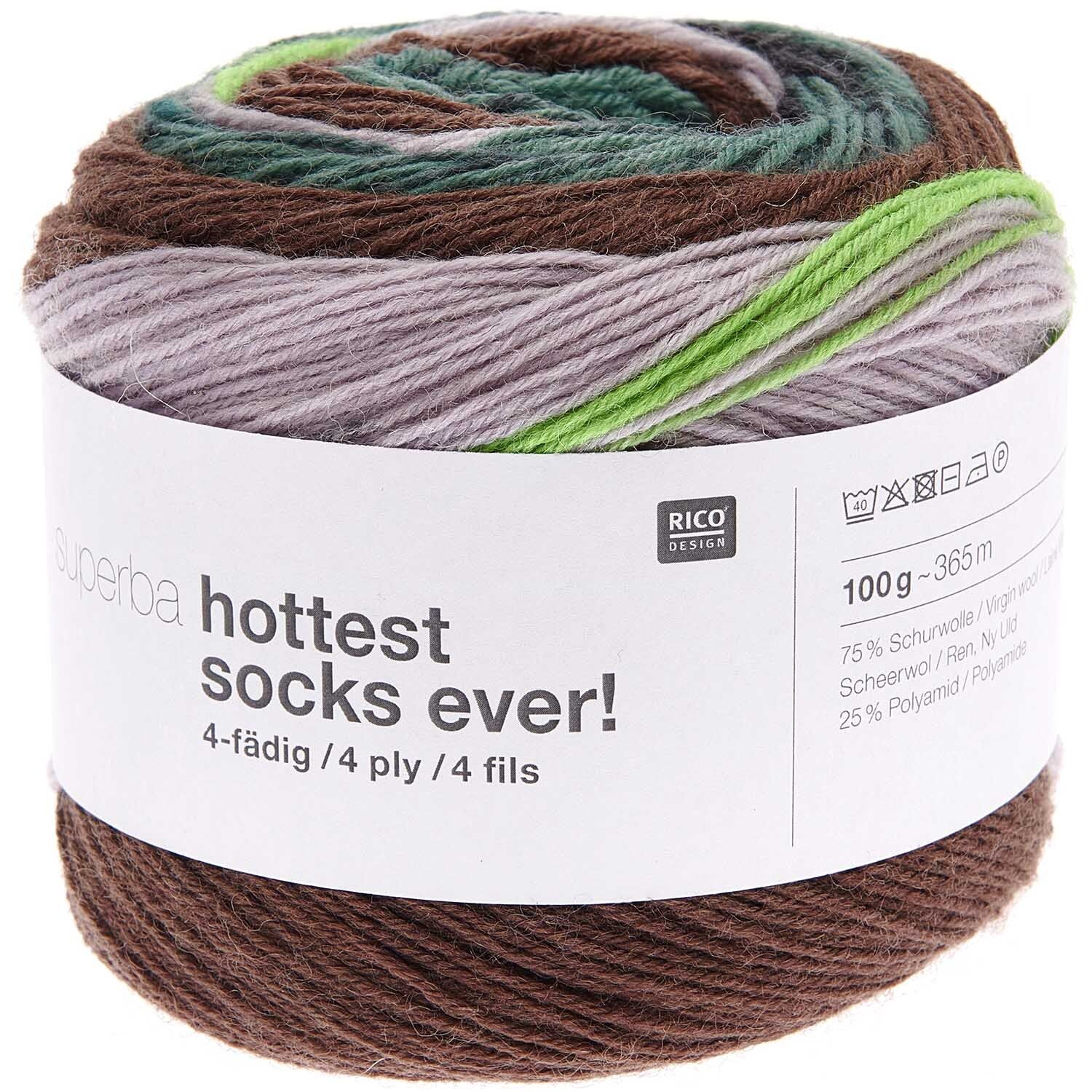 Superba Sokkenwol "Hottest Socks Ever!" - Keuze uit diverse kleuren - Afbeelding 1