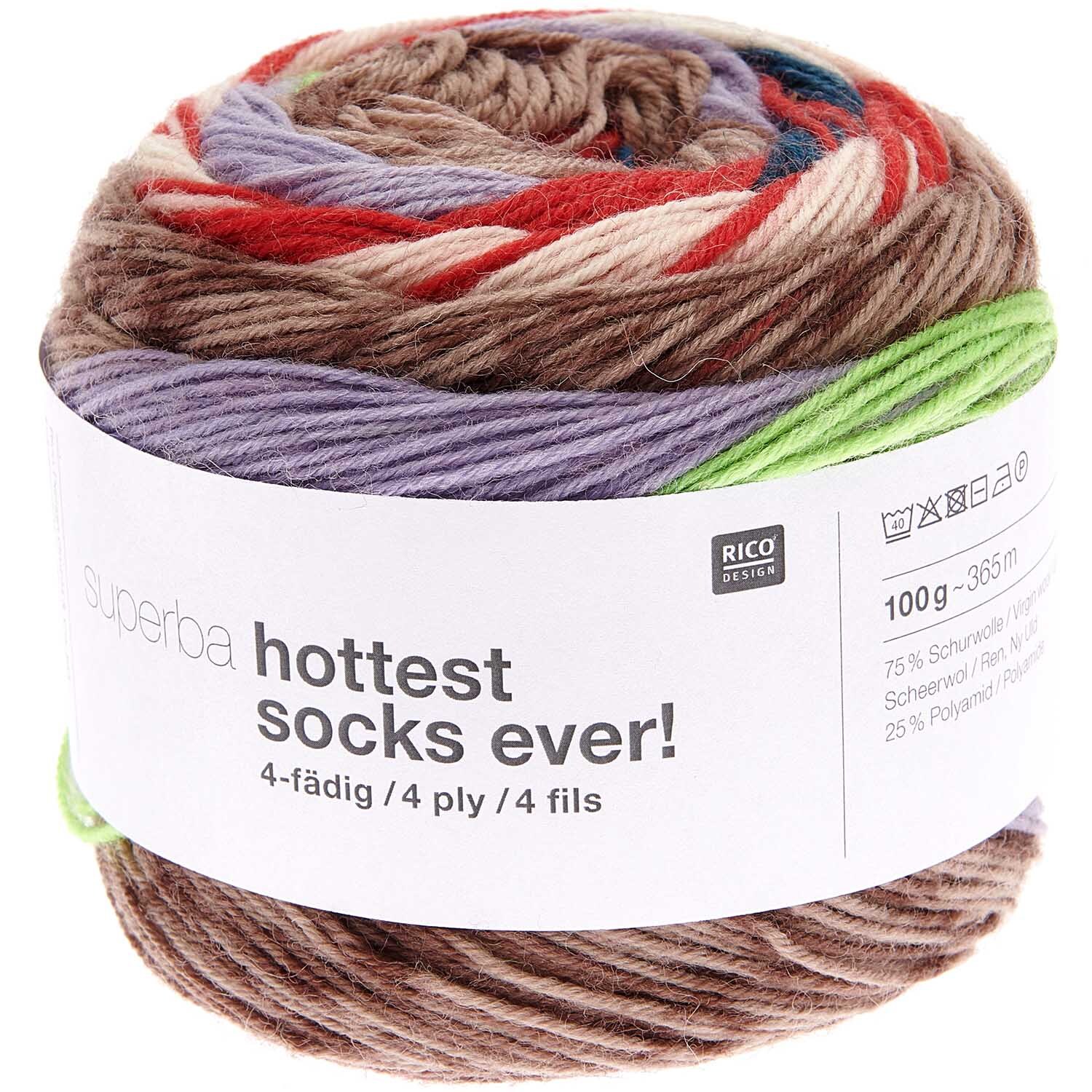 Superba Sokkenwol "Hottest Socks Ever!" - Keuze uit diverse kleuren - Afbeelding 4