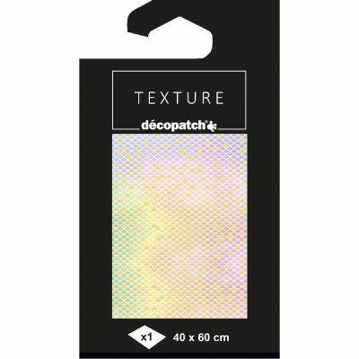 Decopage Papier Met Textuur Decopatch Schubben 846 - 1 vel 40x60cm