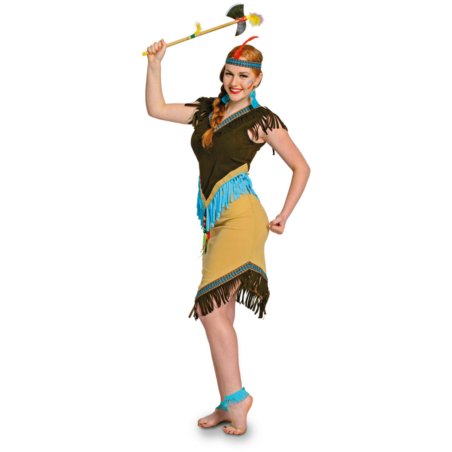 Indiaan Kostuum Dames 2-delig