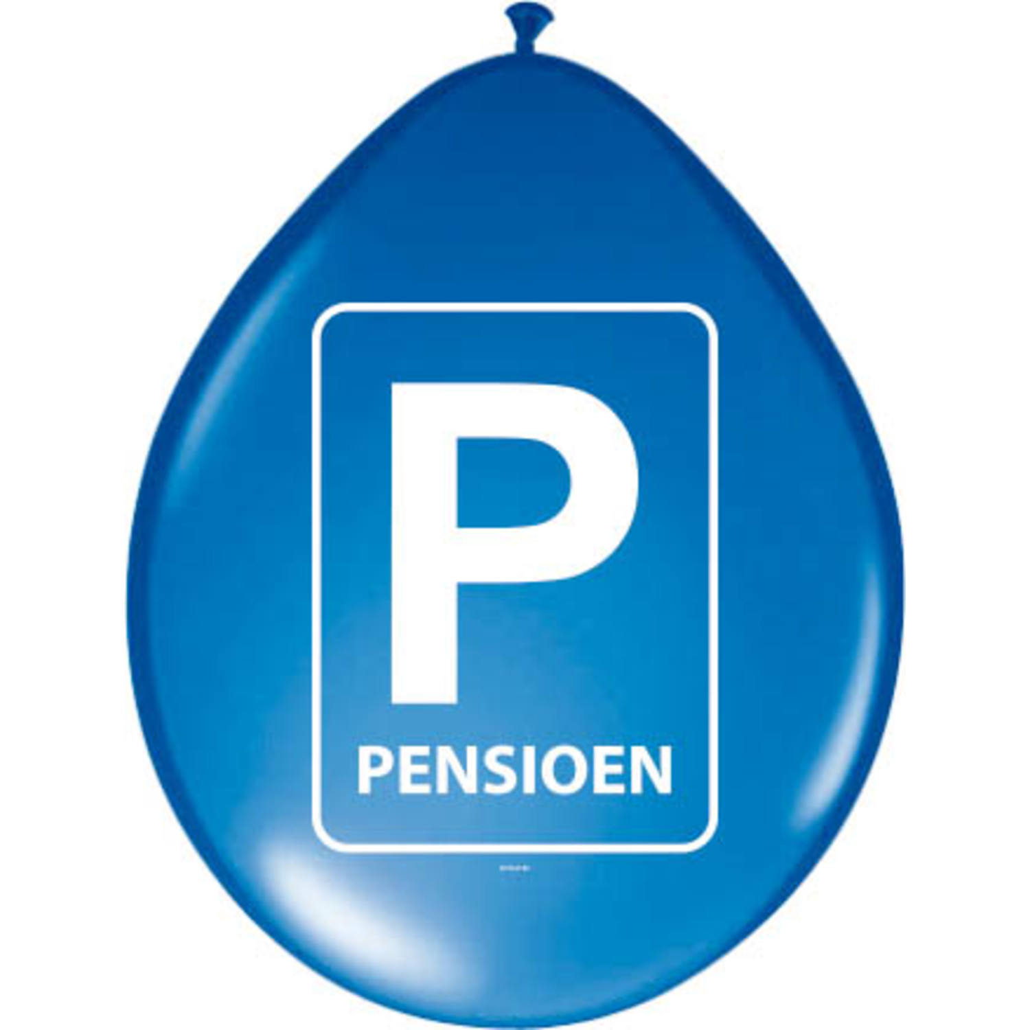 Ballonnen Pensioen 8st.