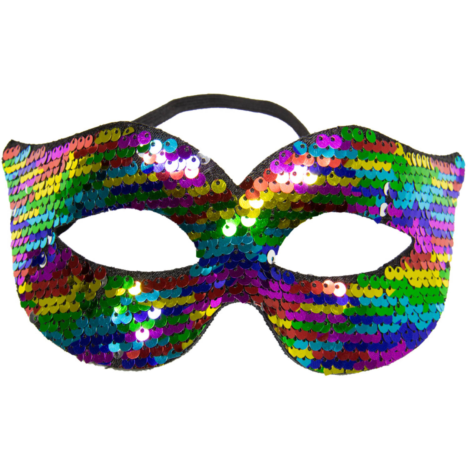 Oogmasker Pailletten Multicolor Omkeerbaar