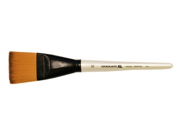Daler Rowney Graduate XL Recht Penseel Zacht Synthetisch - Keuze uit diverse maten