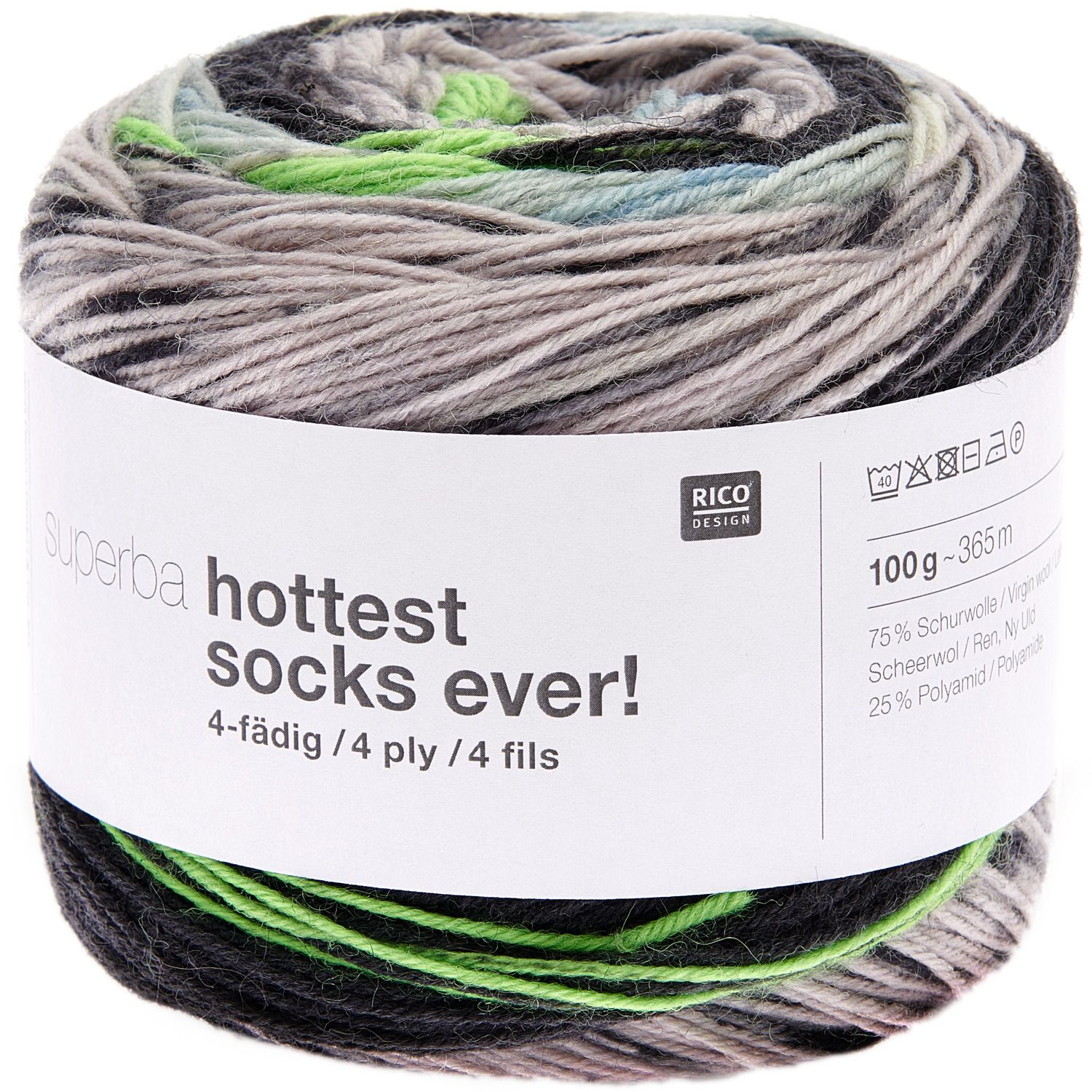 Superba Sokkenwol "Hottest Socks Ever!" - Keuze uit diverse kleuren - Afbeelding 6