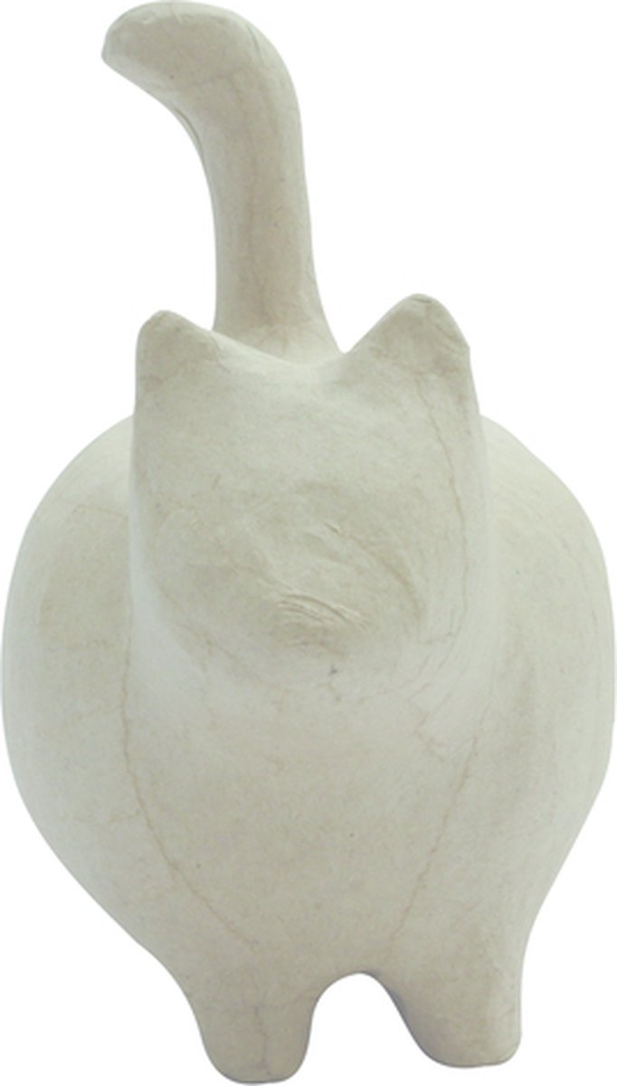 Decopatch Papiermaché Staande Kat Spaarpot 13x8x14cm - Afbeelding 2