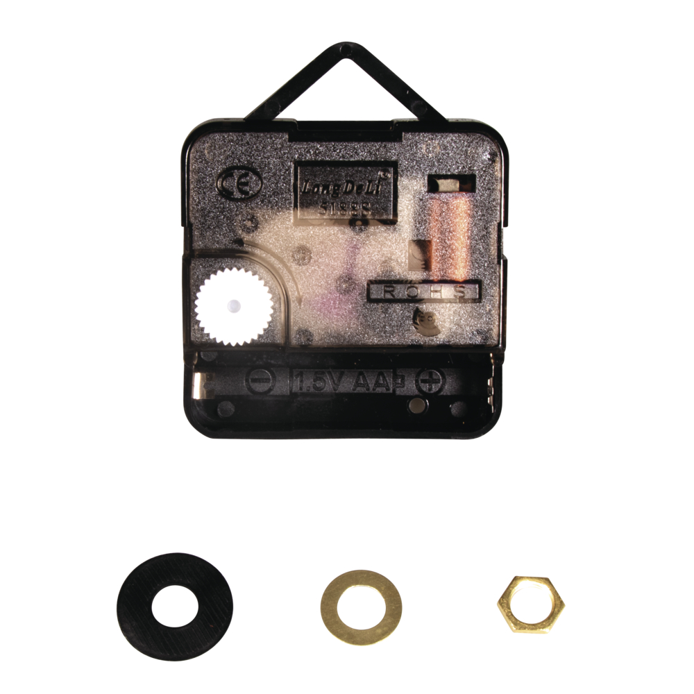 Rayher kwarts-uurwerk – 7,6 mm Ø - Afbeelding 1