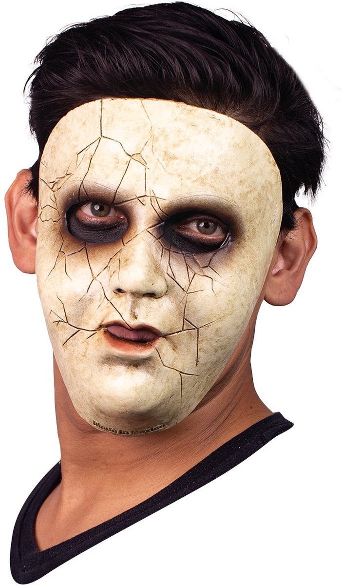 Latex Gezichtsmasker Pop - Creepy Old Doll