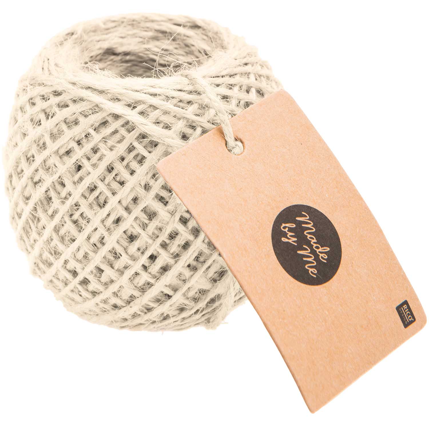 JUTE DRAAD CREME 2MM 50M