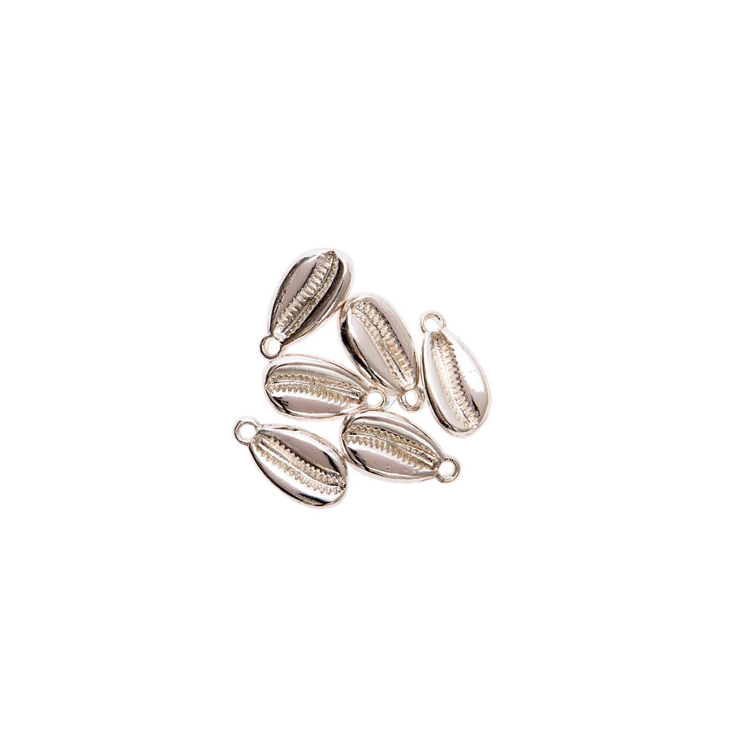 Kralen Schelpjes Zilver  - Afbeelding 2