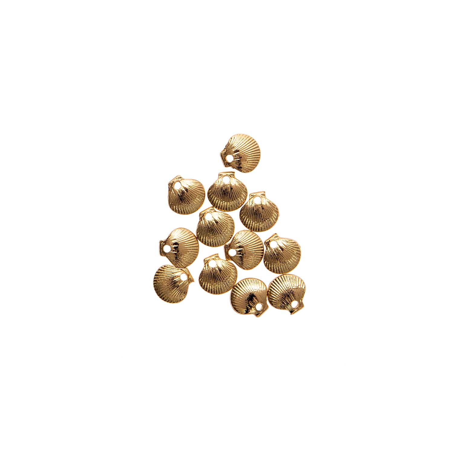 Kralen Schelpjes Mini Goud - Afbeelding 2