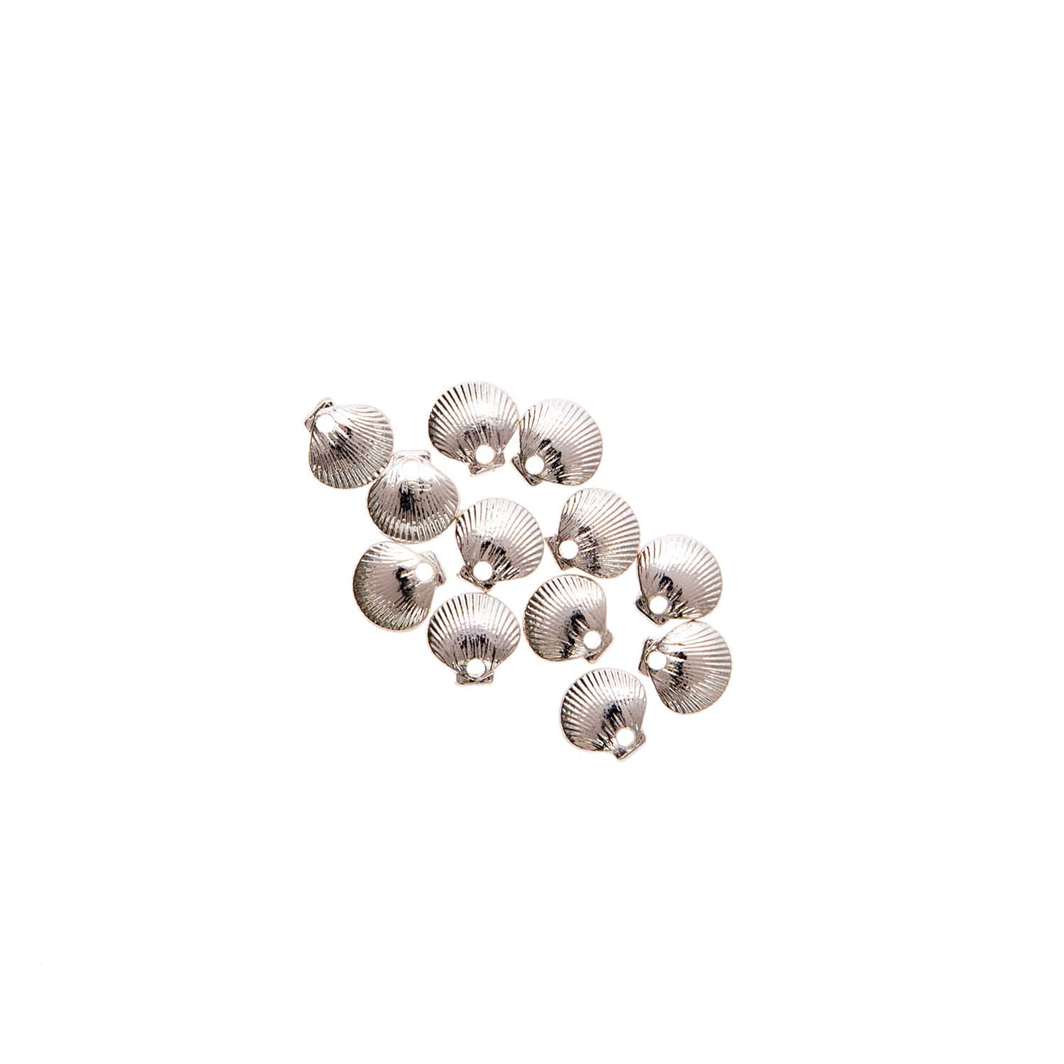 Kralen Schelpjes Mini Zilver - Afbeelding 2