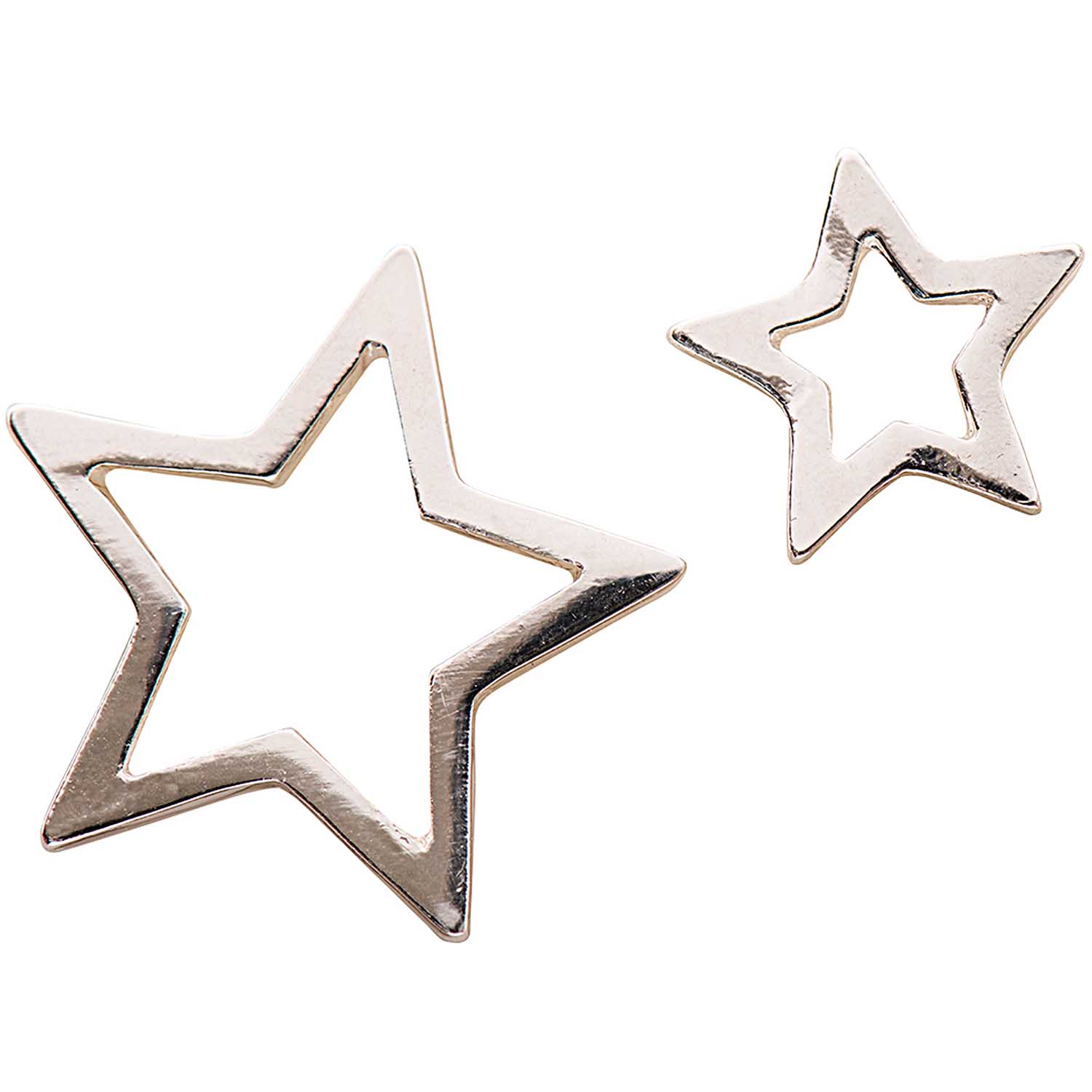 Hanger  Bedeltje Sterretjes Zilver